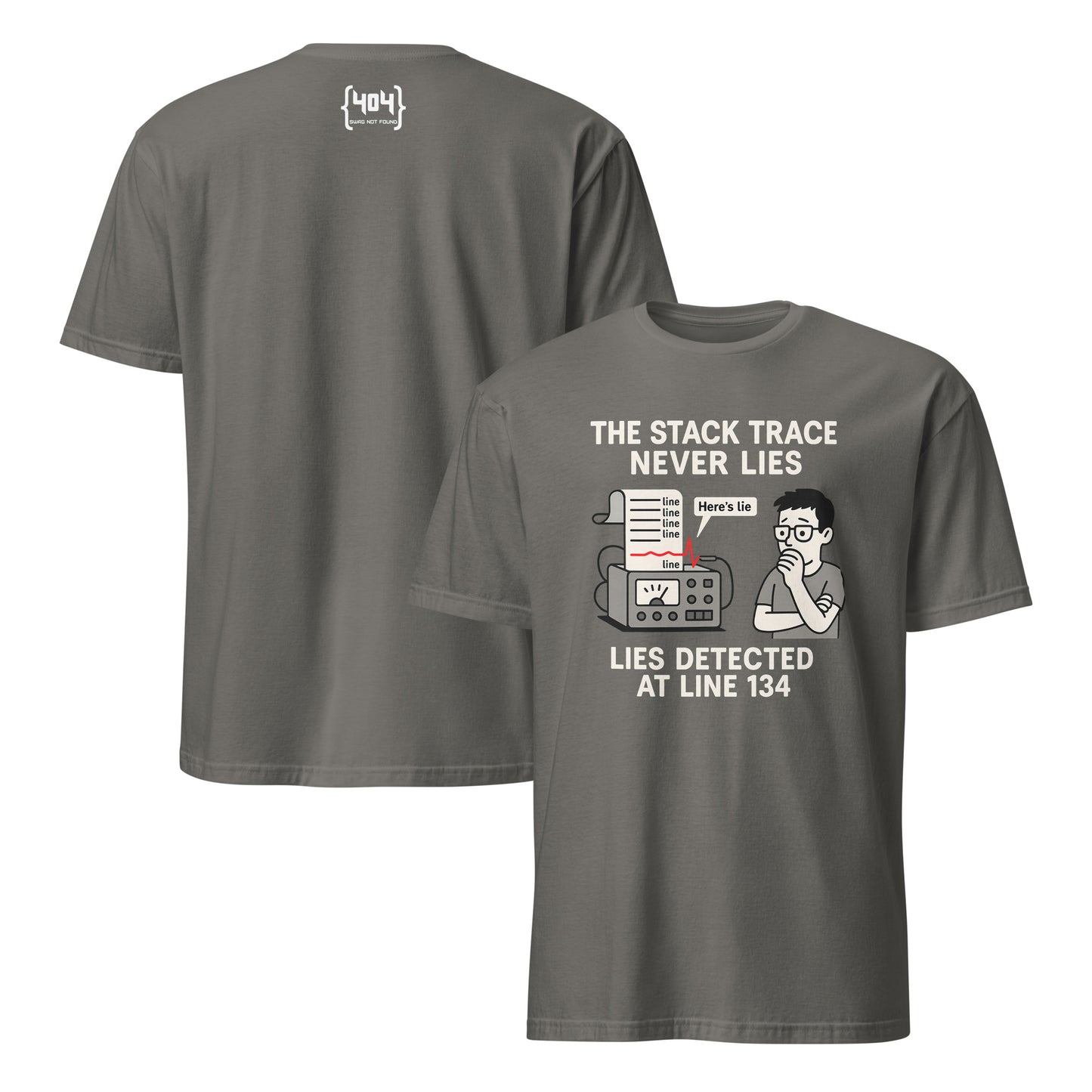 The Stack Trace Never Lies - 404 Swag Not Found