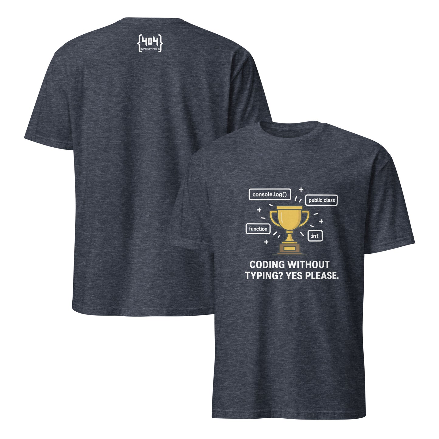 Coding Without Typing Champ - 404 Swag Not Found