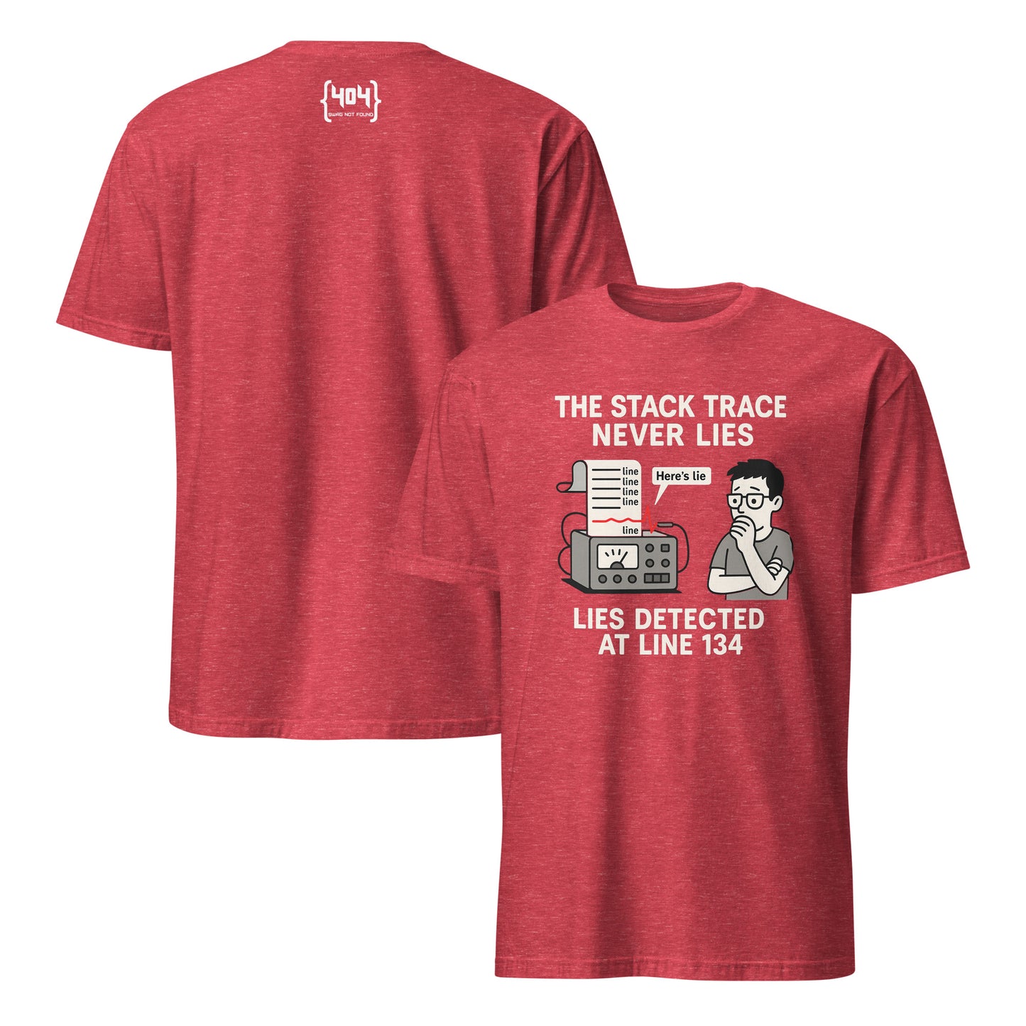 The Stack Trace Never Lies - 404 Swag Not Found
