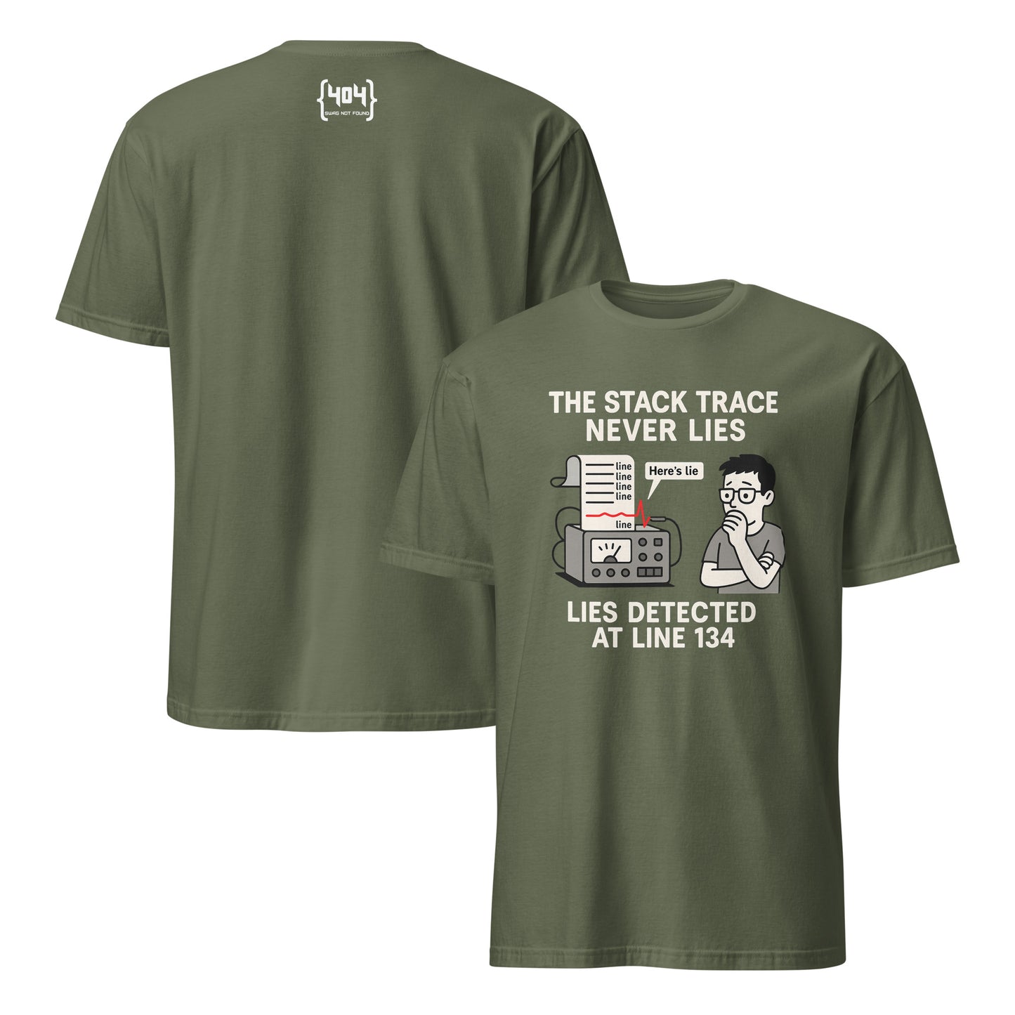 The Stack Trace Never Lies - 404 Swag Not Found