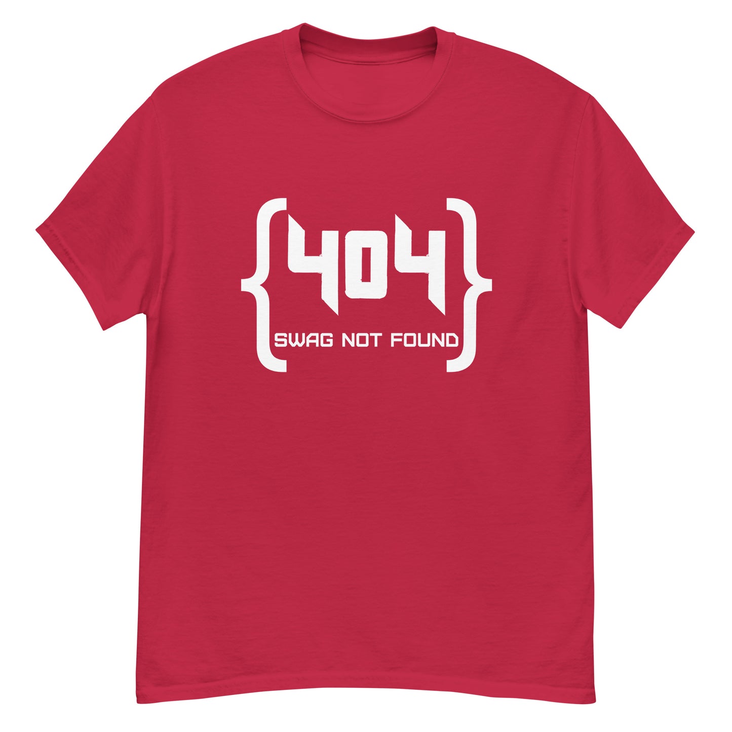 404 Swag Not Found Tee – Classic Cotton Geekwear - 404 Swag Not Found