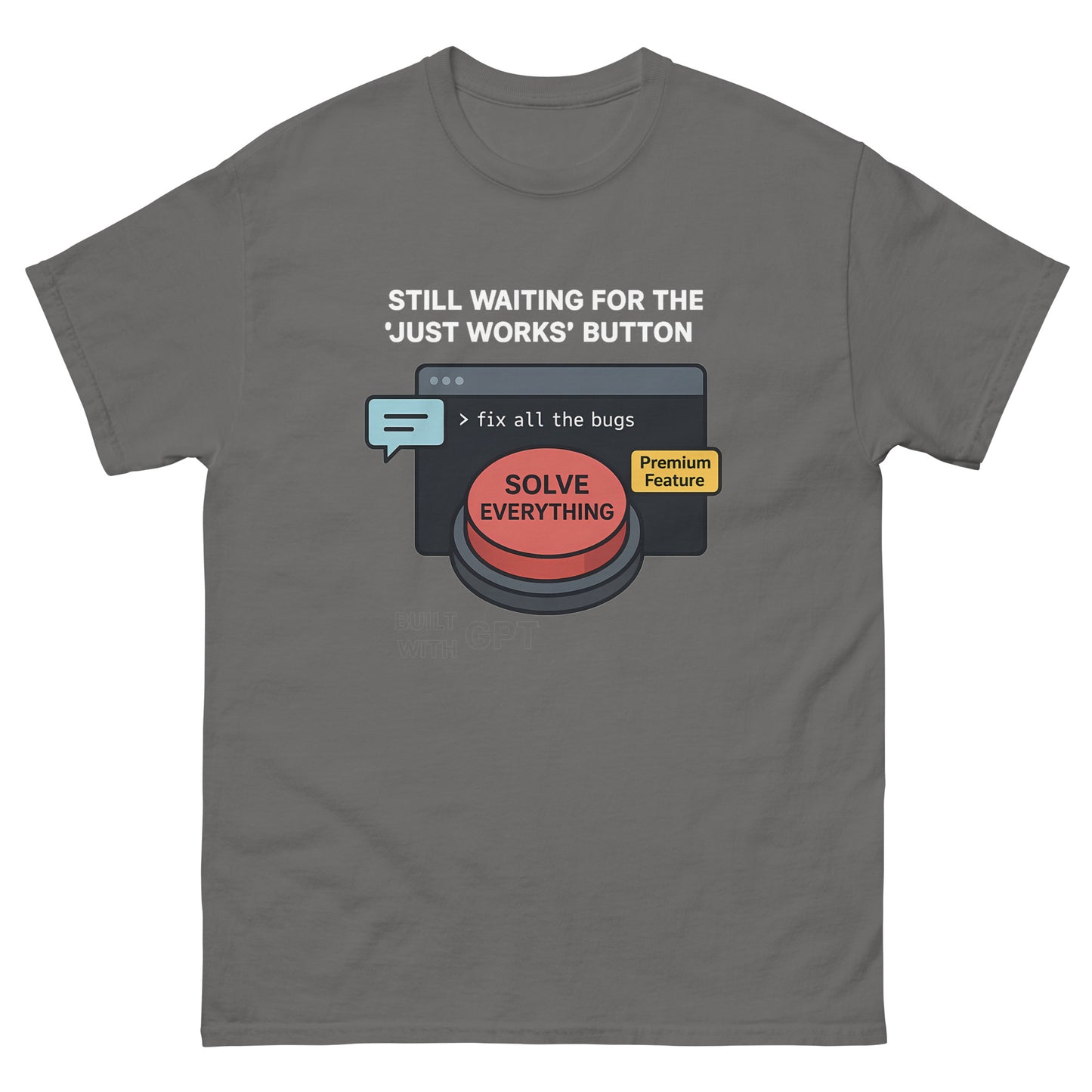 Just Works Button - 404 Swag Not Found