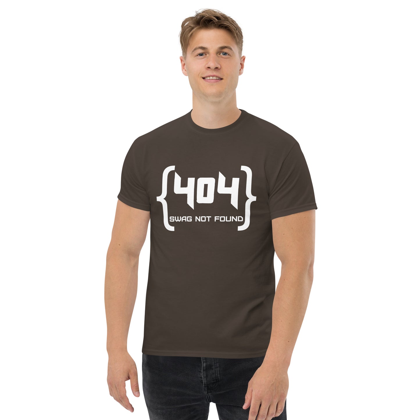 404 Swag Not Found Tee – Classic Cotton Geekwear - 404 Swag Not Found