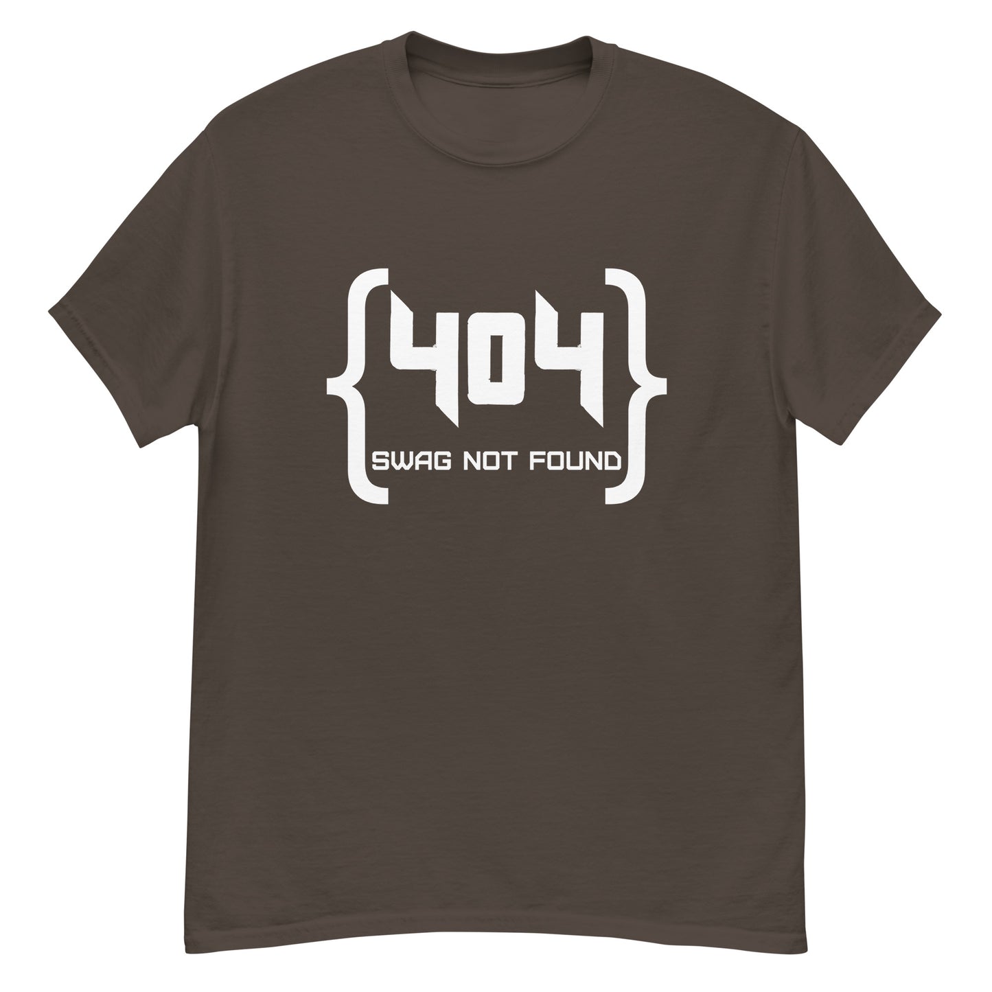 404 Swag Not Found Tee – Classic Cotton Geekwear - 404 Swag Not Found