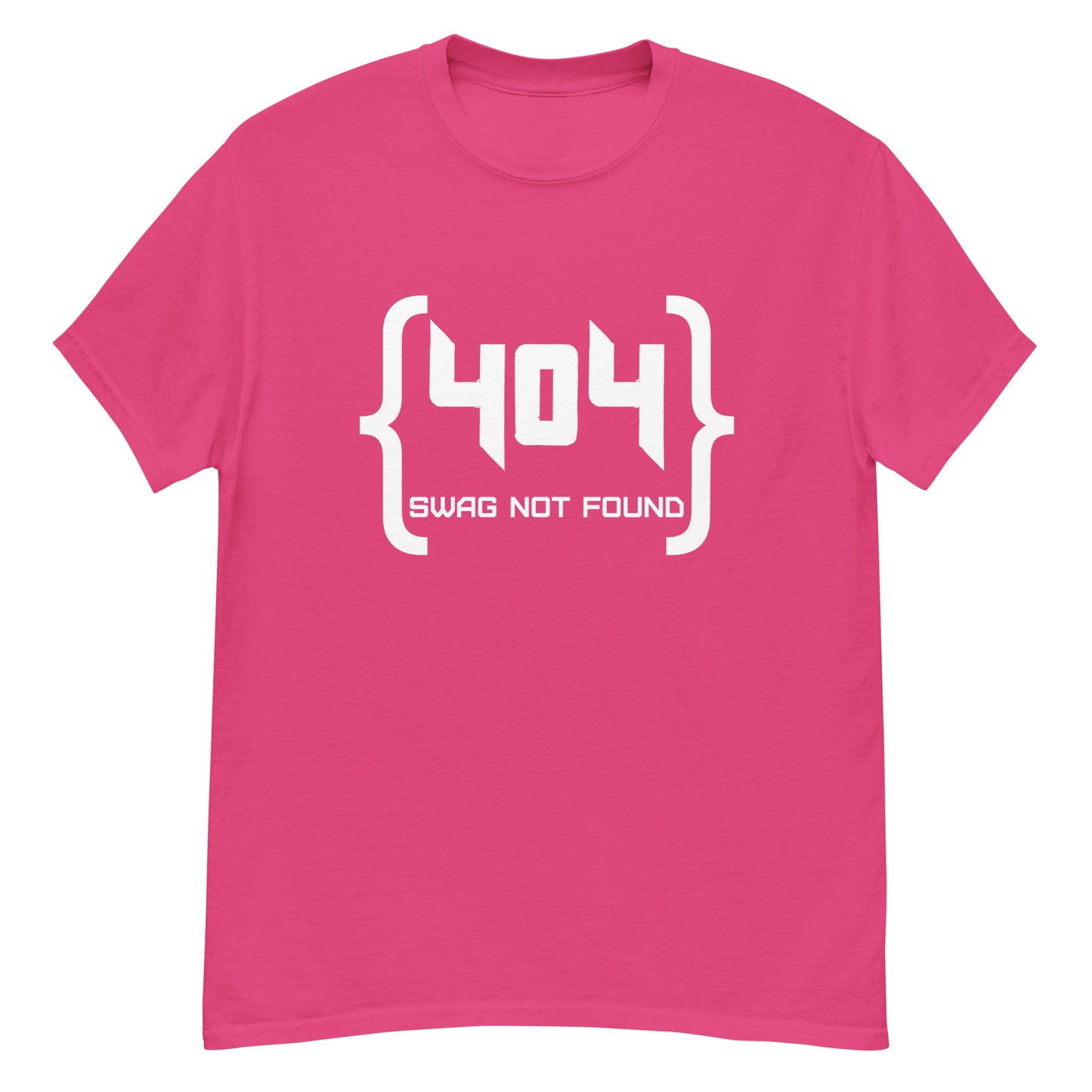 404 Swag Not Found Tee – Classic Cotton Geekwear - 404 Swag Not Found
