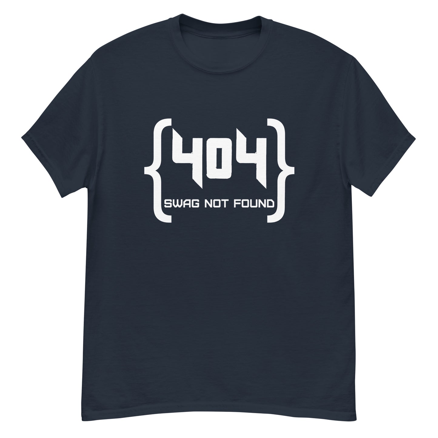 404 Swag Not Found Tee – Classic Cotton Geekwear - 404 Swag Not Found