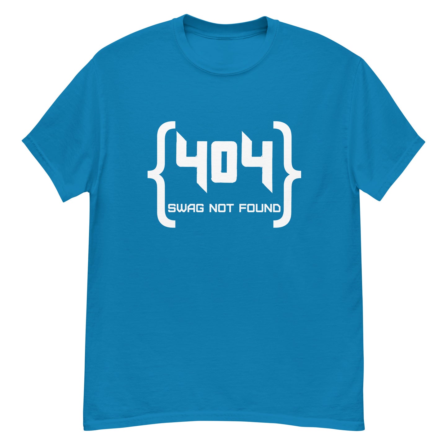 404 Swag Not Found Tee – Classic Cotton Geekwear - 404 Swag Not Found
