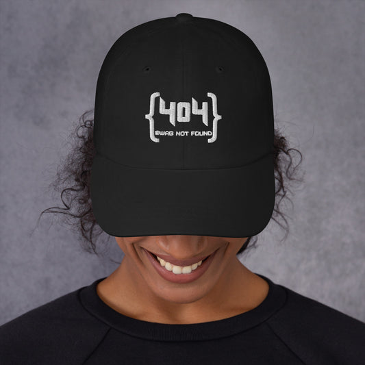 404 Swag Not Found - Dad Hat - 404 Swag Not Found 