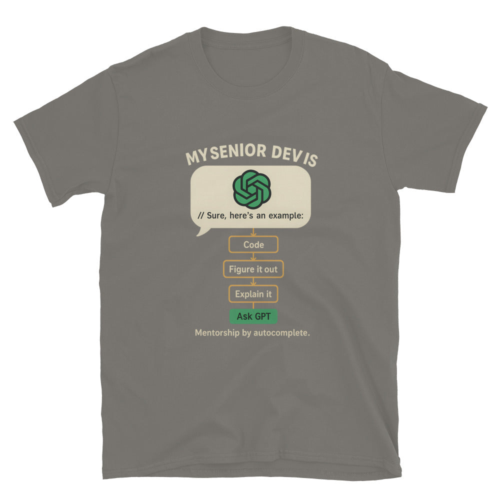 My Senior Dev is ChatGPT - 404 Swag Not Found 