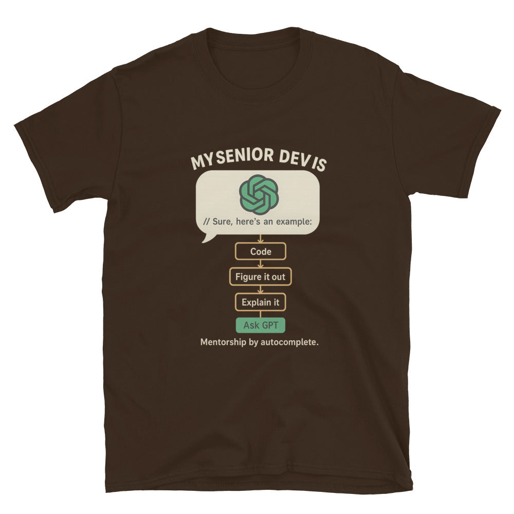 My Senior Dev is ChatGPT - 404 Swag Not Found 