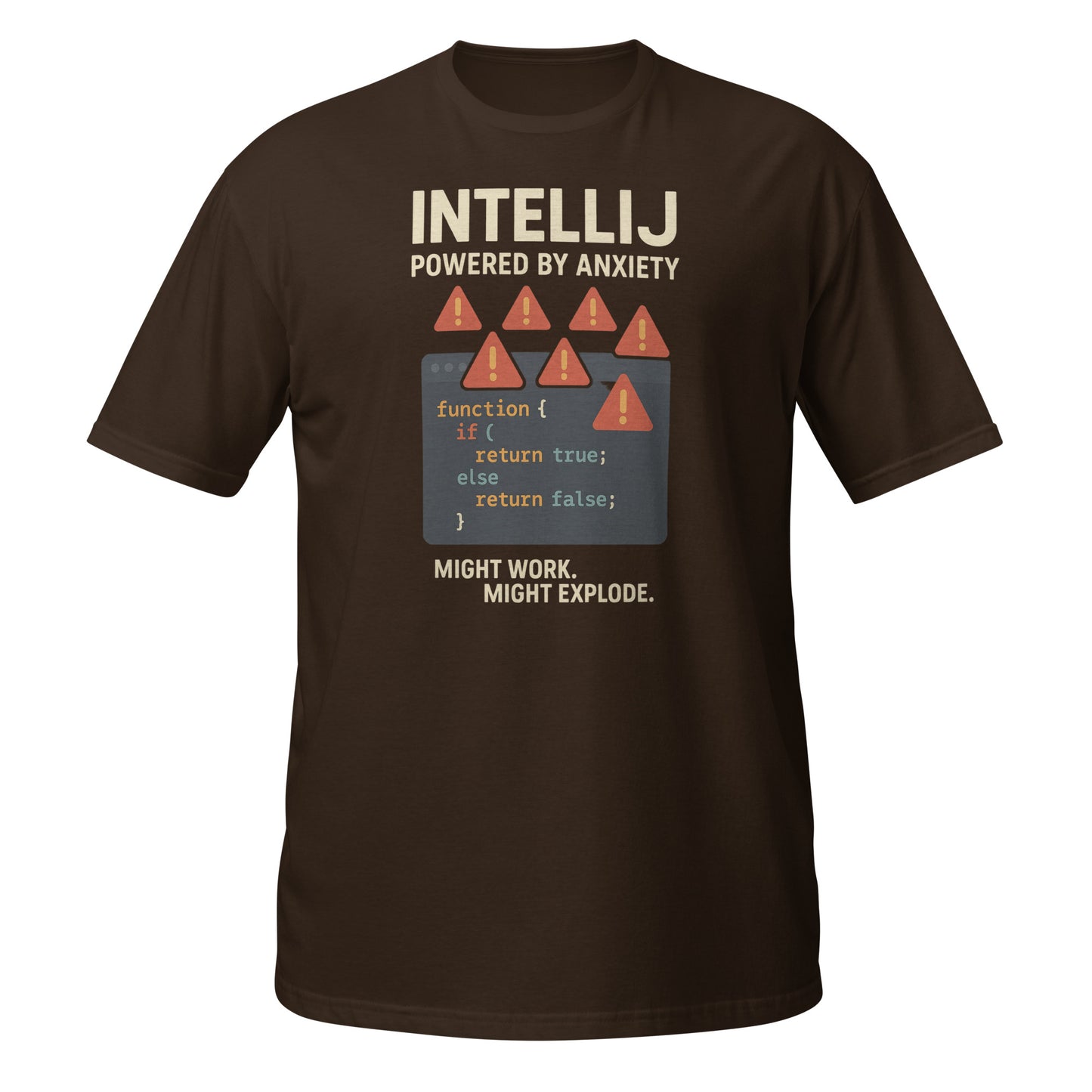 IntelliJ: Powered by Anxiety - 404 Swag Not Found 