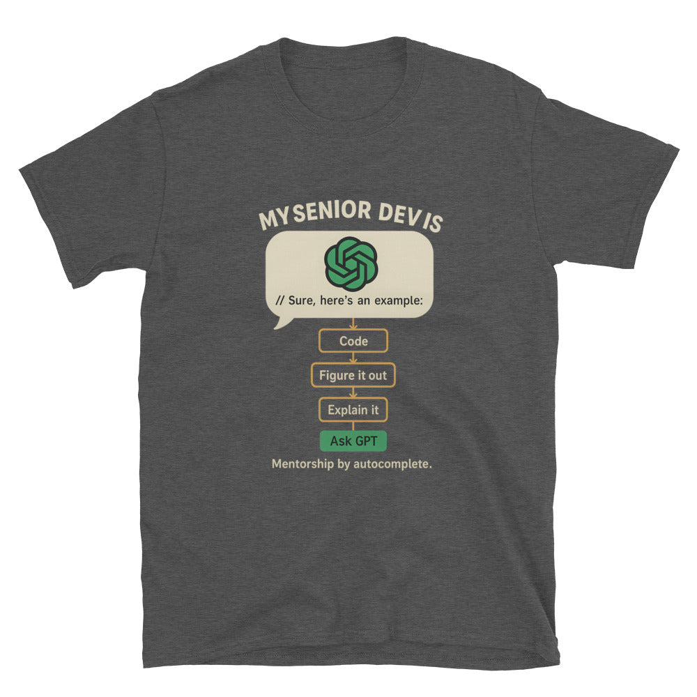 My Senior Dev is ChatGPT - 404 Swag Not Found 