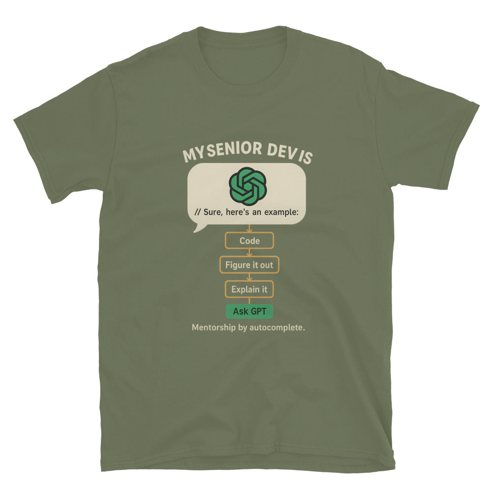 My Senior Dev is ChatGPT - 404 Swag Not Found 