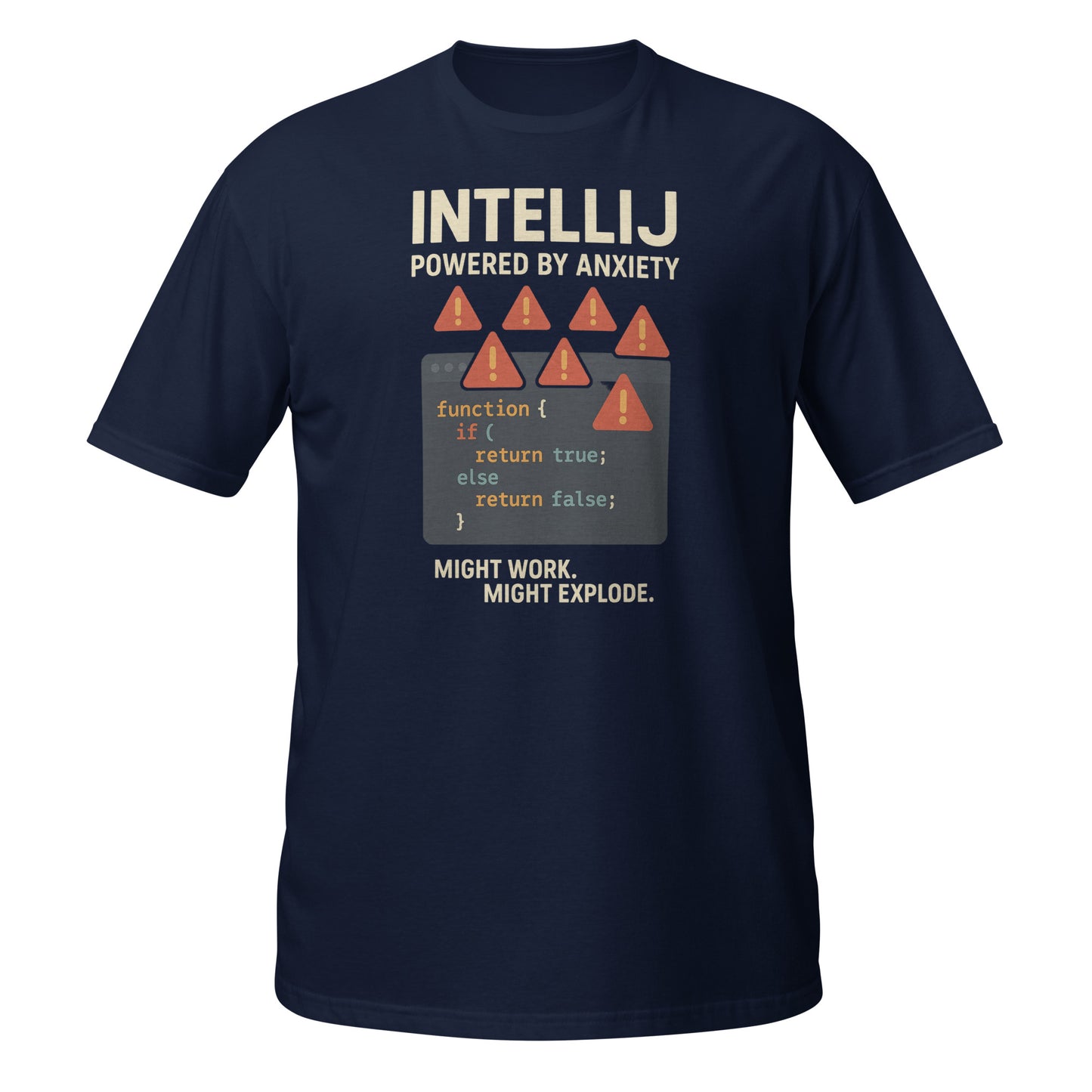 IntelliJ: Powered by Anxiety - 404 Swag Not Found 