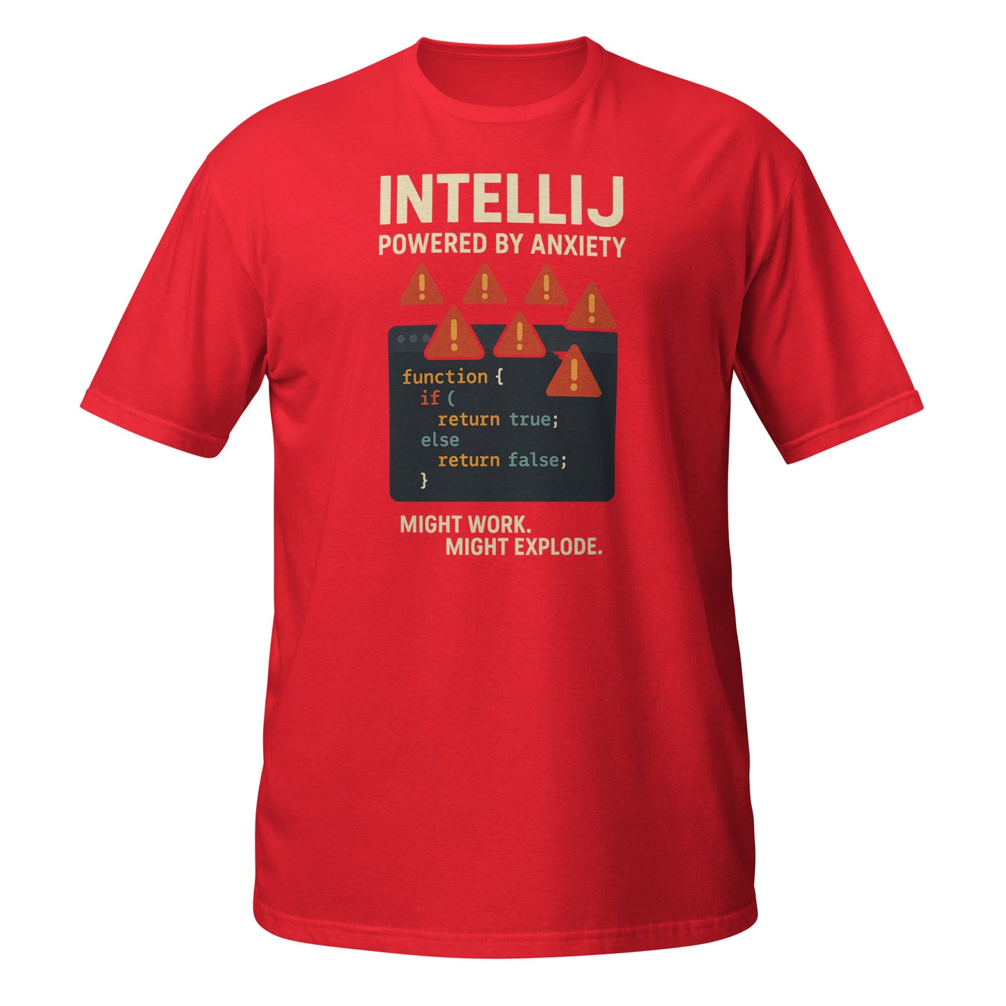 IntelliJ: Powered by Anxiety - 404 Swag Not Found 