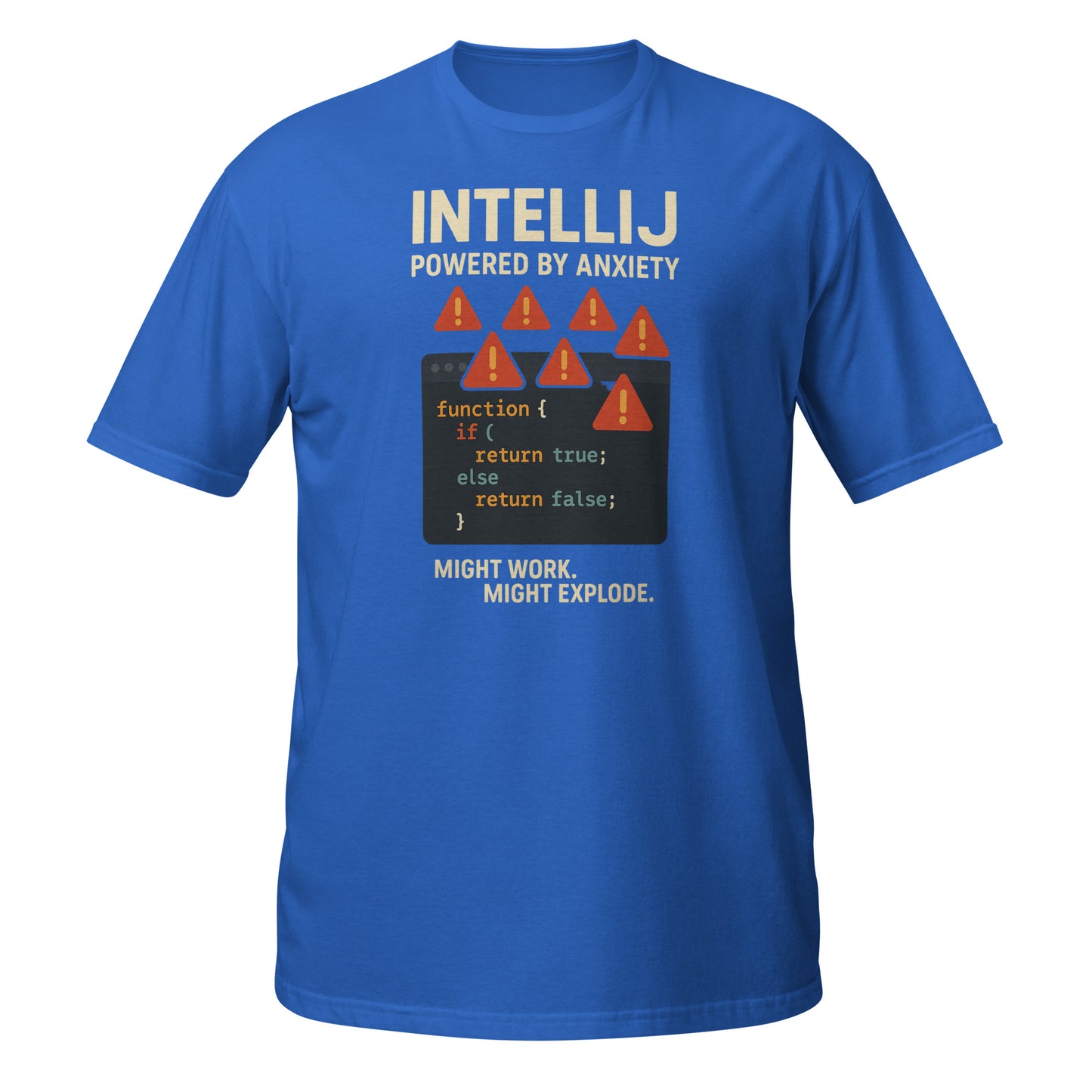 IntelliJ: Powered by Anxiety - 404 Swag Not Found 