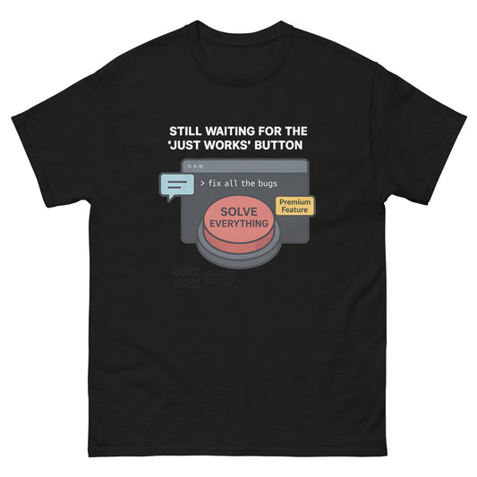 Just Works Button - 404 Swag Not Found 