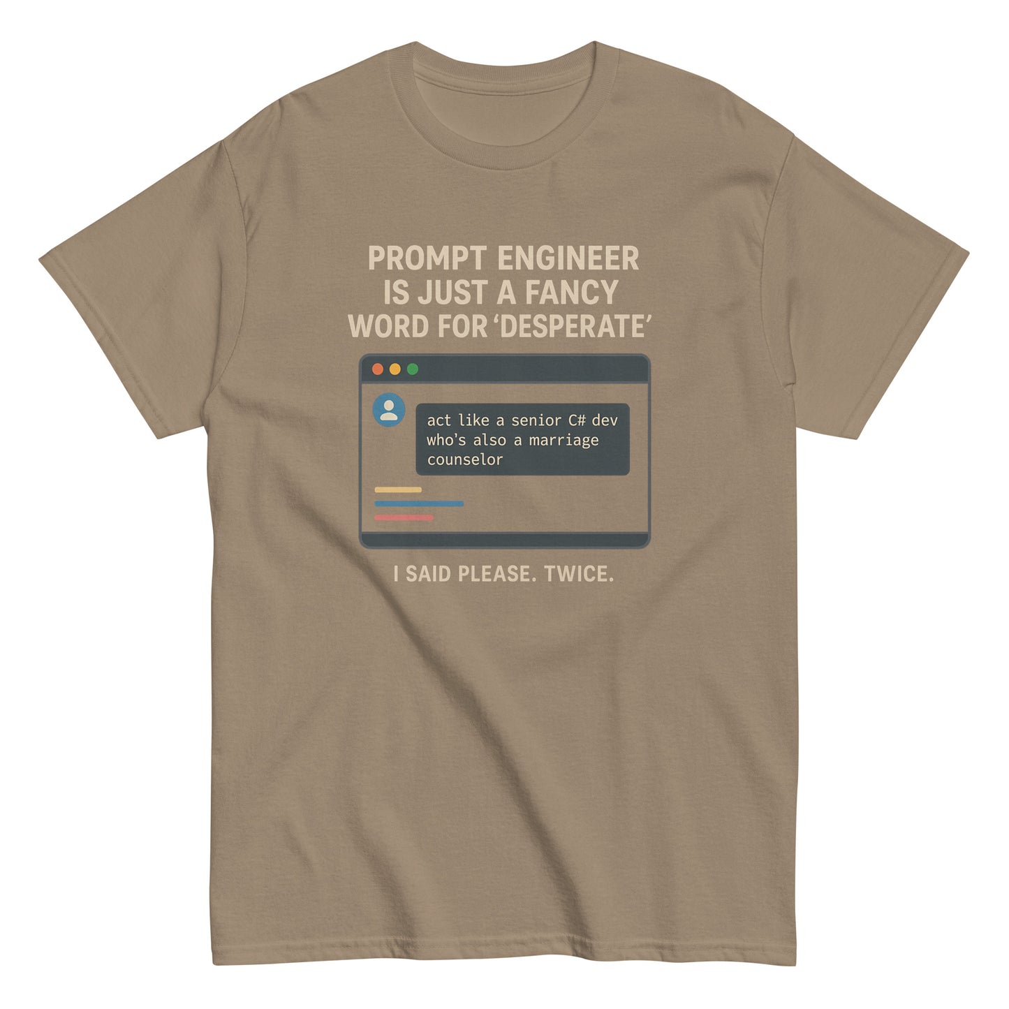 Prompt Engineer is Just a Fancy Word for 'Desperate' - 404 Swag Not Found 