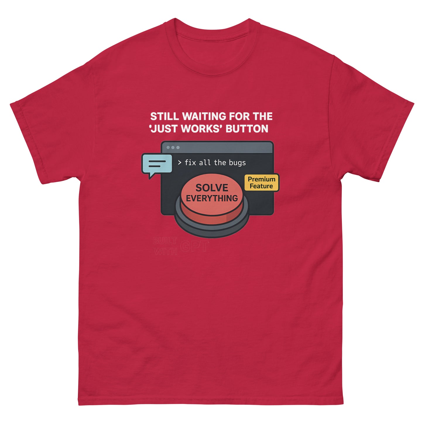 Just Works Button - 404 Swag Not Found 