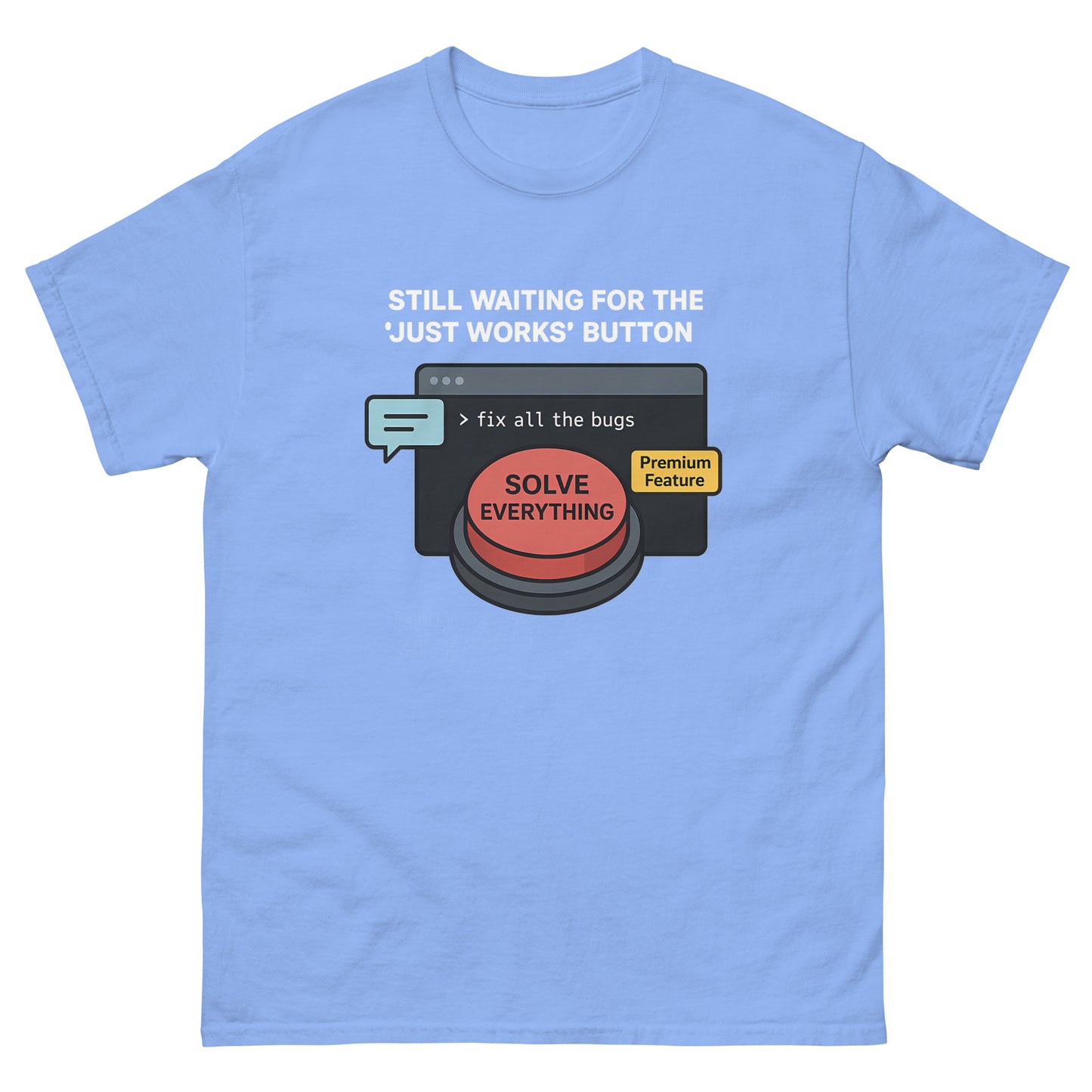 Just Works Button - 404 Swag Not Found 