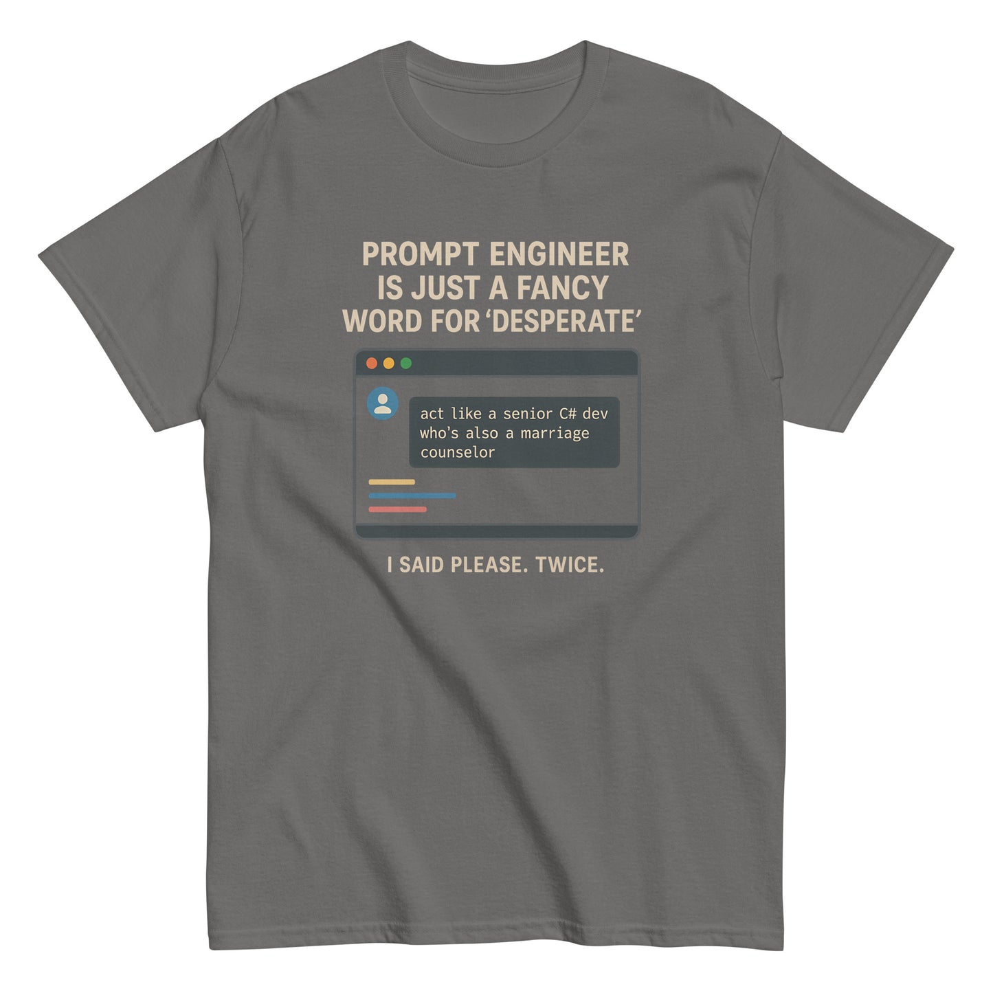 Prompt Engineer is Just a Fancy Word for 'Desperate' - 404 Swag Not Found 