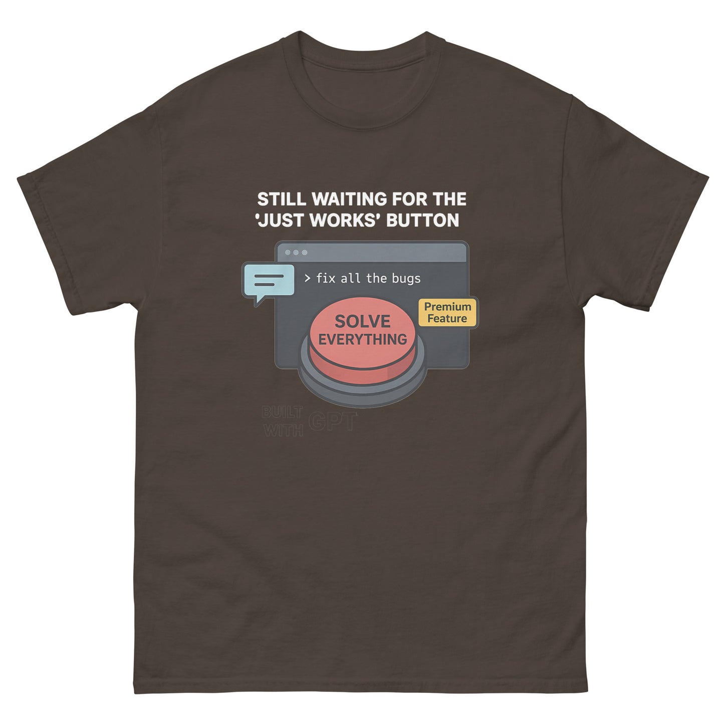 Just Works Button - 404 Swag Not Found 