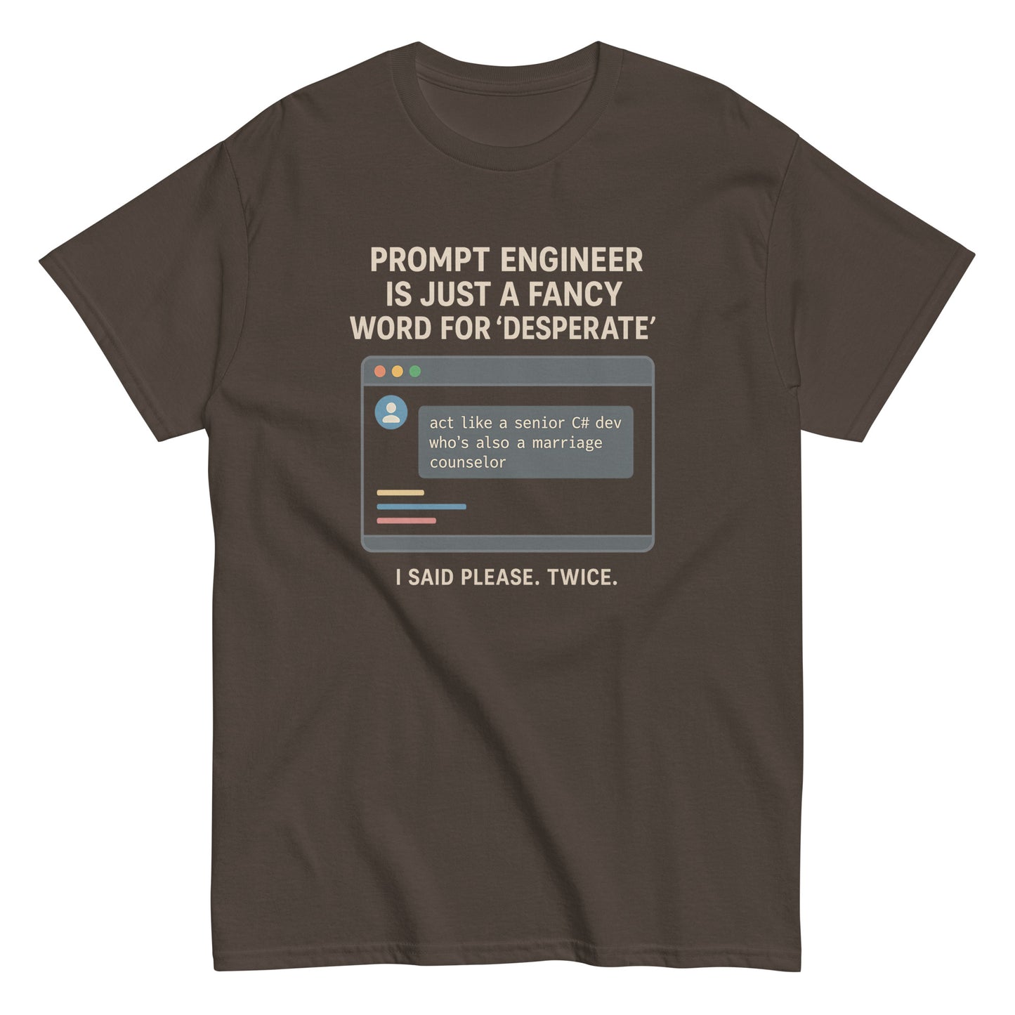 Prompt Engineer is Just a Fancy Word for 'Desperate' - 404 Swag Not Found 