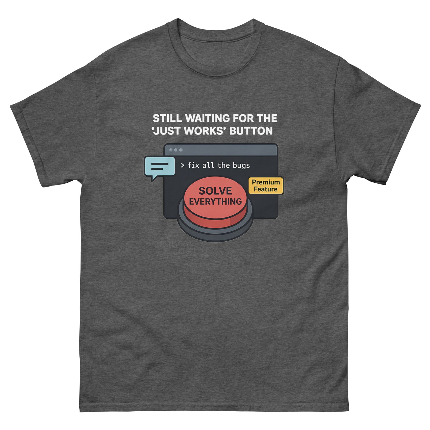 Just Works Button - 404 Swag Not Found 
