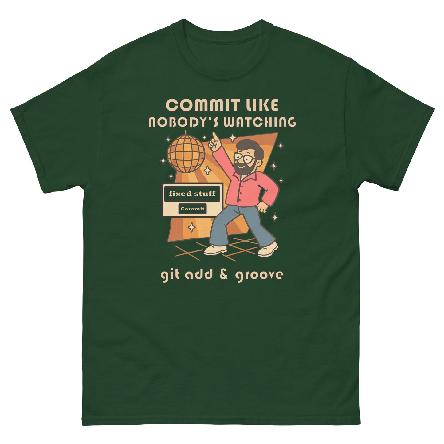 Commit Like Nobody's Watching - 404 Swag Not Found 