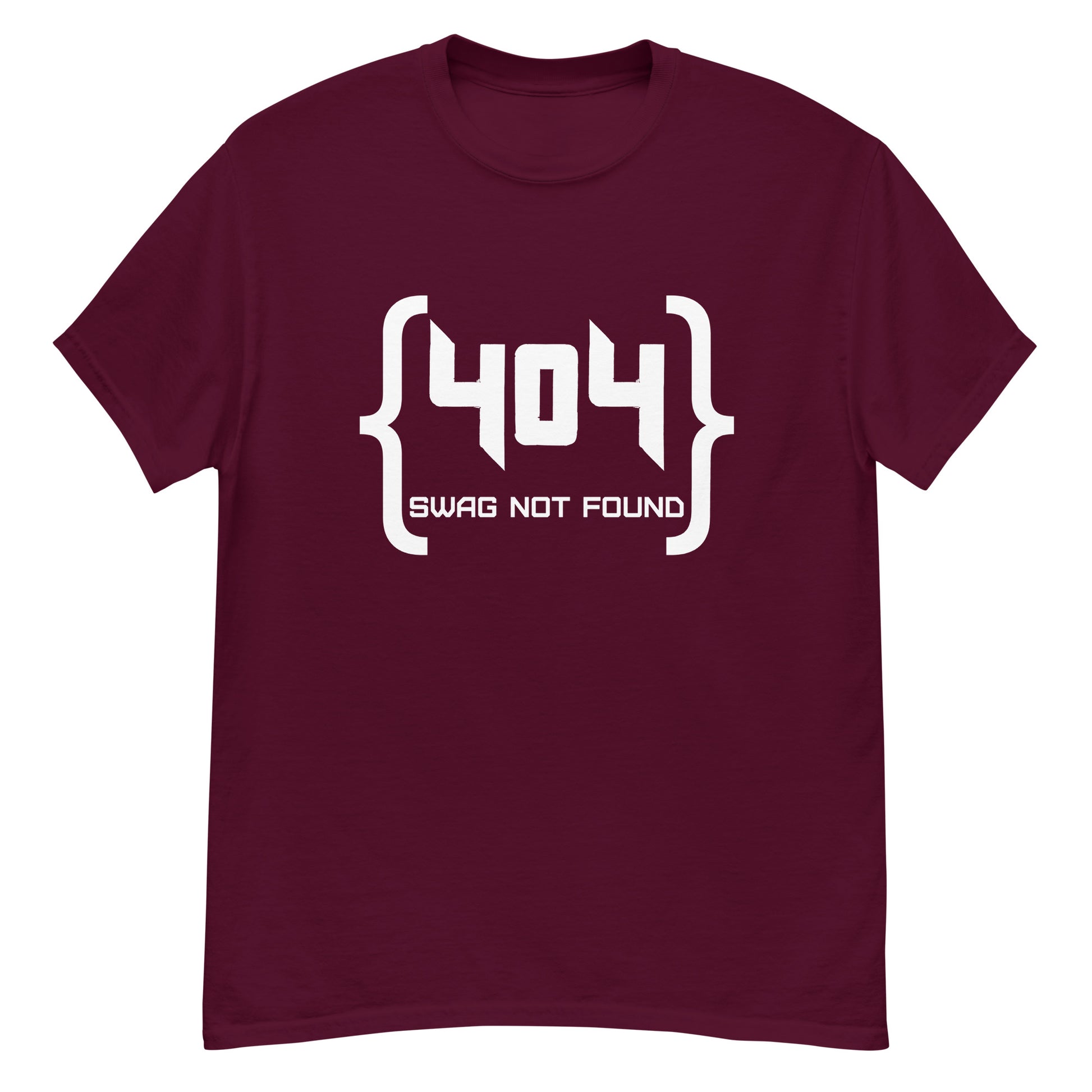 404 Swag Not Found Tee – Classic Cotton Geekwear - 404 Swag Not Found 