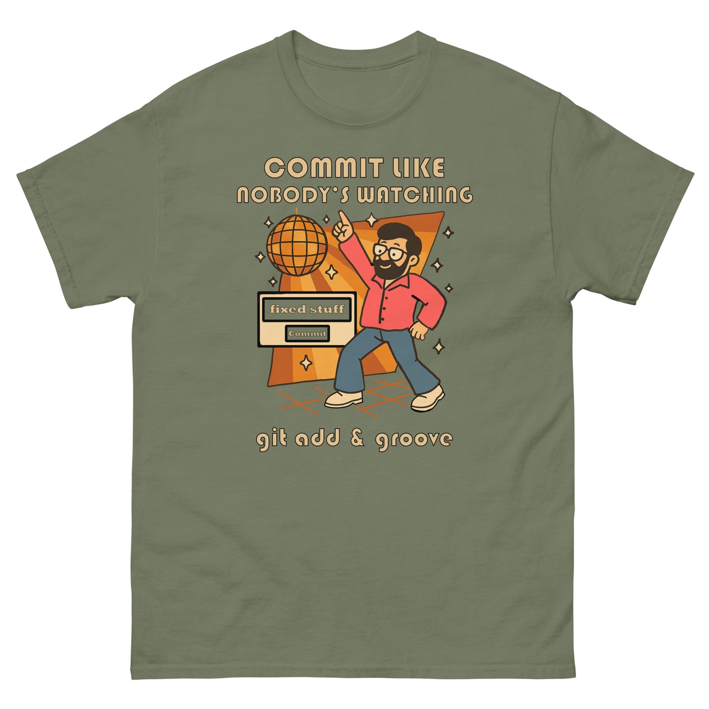 Commit Like Nobody's Watching - 404 Swag Not Found 