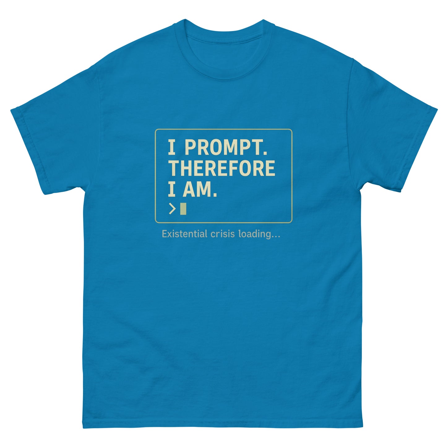 I Prompt. Therefore I Am - 404 Swag Not Found 