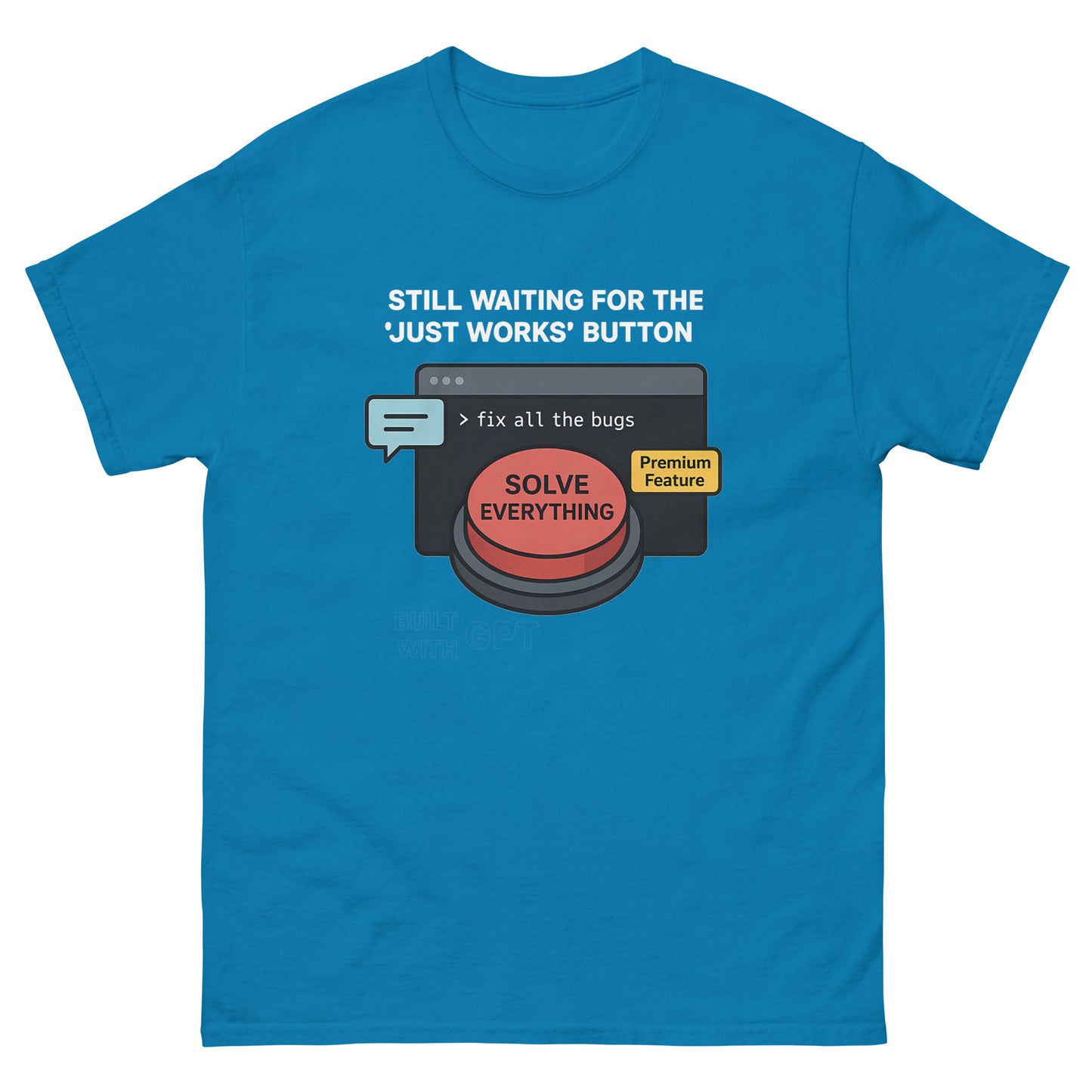 Just Works Button - 404 Swag Not Found 