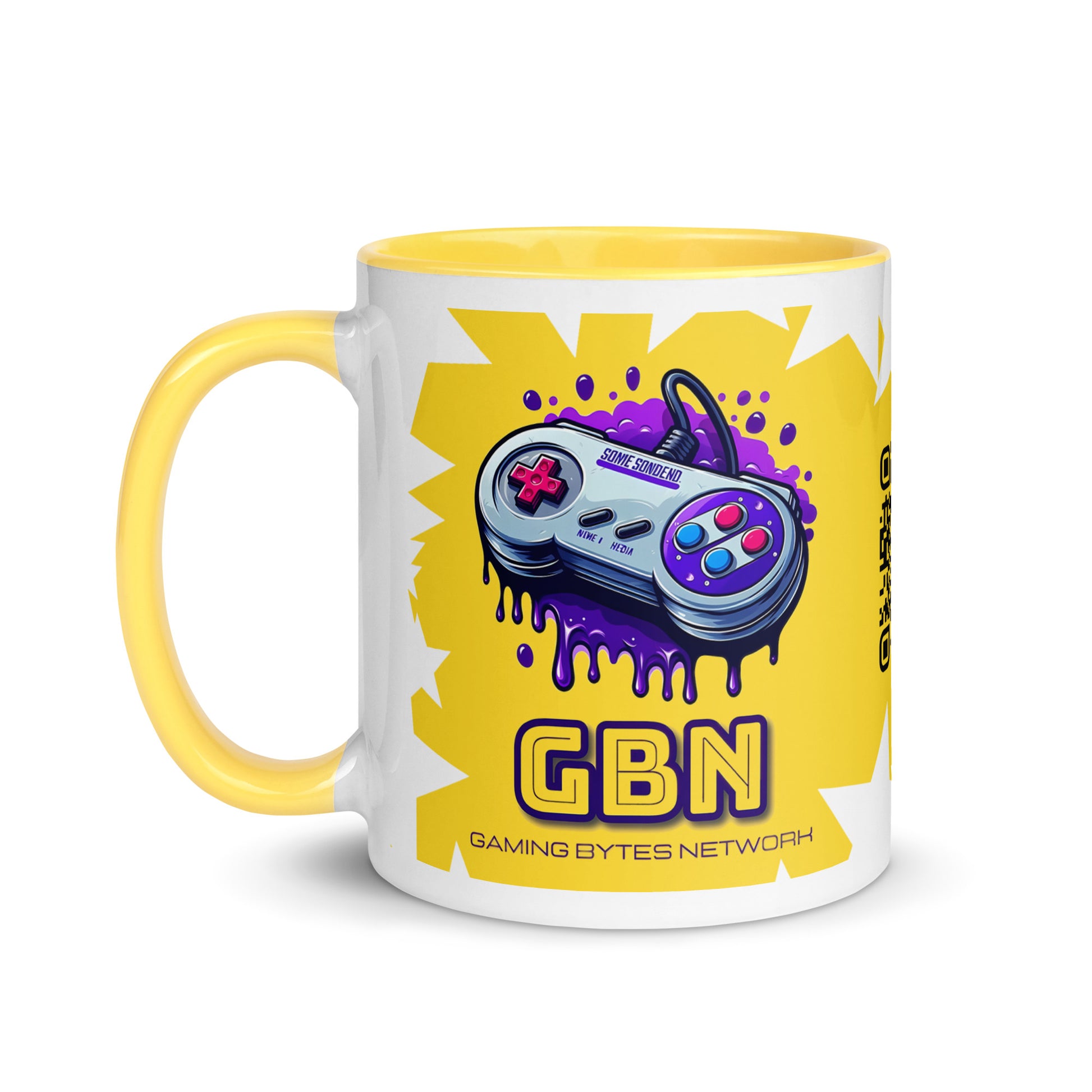 GamingBytesNetwork - Yellow Mug - 404 Swag Not Found 